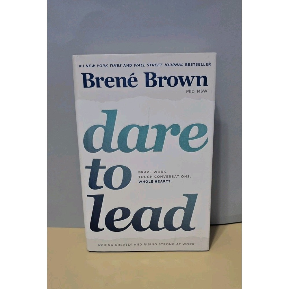 Hardcover Book Dare To Lead By Author Brene Brown Hardcover NY Times Bestseller
